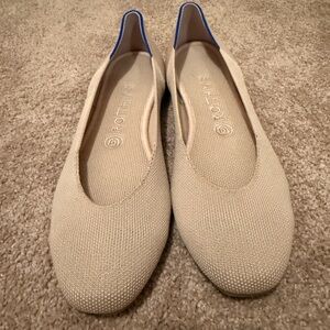 Rothy's Women's Beige Flats sz 8.5